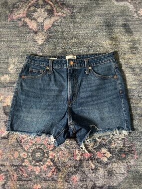 Vintage Midi Universal Thread Dark Blue Denim Cutoff Shorts - Women’s 8/29R NWOT